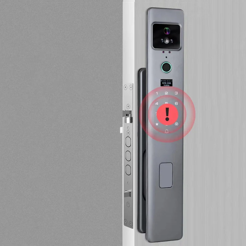 Automation 3D Face Recognition Wifi Camera Fingerprint Password Intelligent IC Card Securiy Alarm Electronic Smart Door Lock
Automation 3D Face Recognition Wifi Camera Fingerprint Password Intelligent IC Card Securiy Alarm Electronic Smart Door Lock
