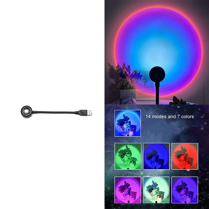 Светодиодная USB-лампа С закатом, ночник, проектор, украшение для дня рождения, светильник освещение настроения для спальни, гостиной
Светодиодная USB-лампа С закатом, ночник, проектор, украшение для дня рождения, светильник освещение настроения для спальни, гостиной