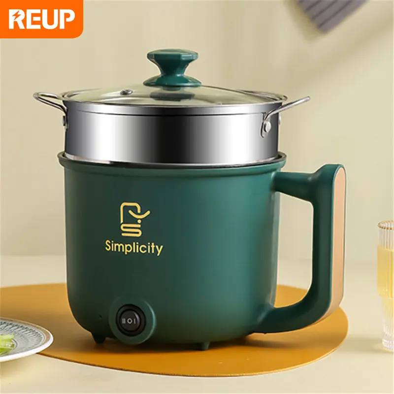 

1.8L Mini Electric Pots Rice Cooker Non-Stick Cooking Machine Steam Double Layer Hot Pot Multicooker Electric Cookers Household