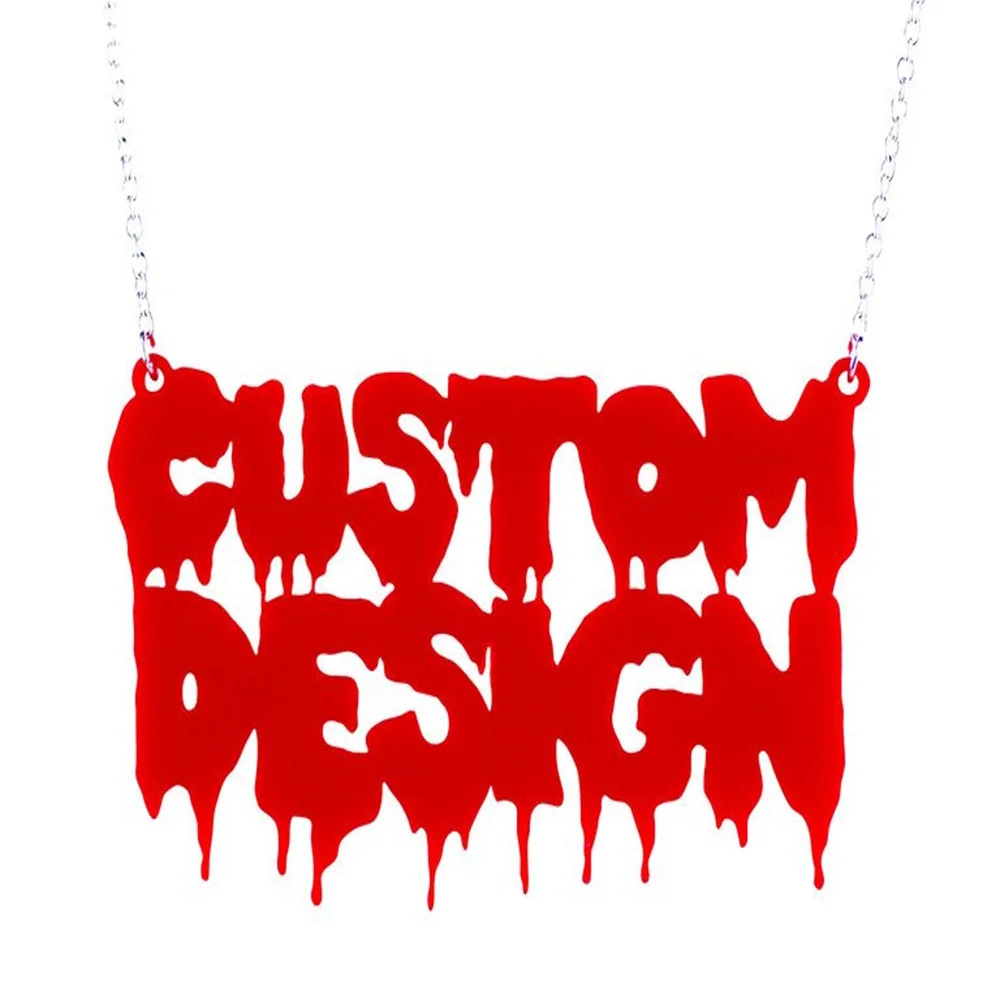 Customised Acrylic Name Necklace Double Line Name Necklace Custom Names Pendants Stainless Steel Chain Women's Jewelry For Girls
Customised Acrylic Name Necklace Double Line Name Necklace Custom Names Pendants Stainless Steel Chain Women's Jewelry For Girls