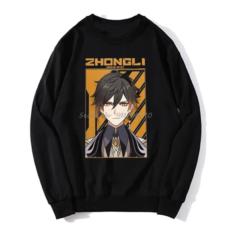 Genshin Impact Game Zhongli hoodie O-neck Spring Autumn Sweater Men hoodies Streetwear Harajuku Unisex Oversize
Genshin Impact Game Zhongli hoodie O-neck Spring Autumn Sweater Men hoodies Streetwear Harajuku Unisex Oversize
