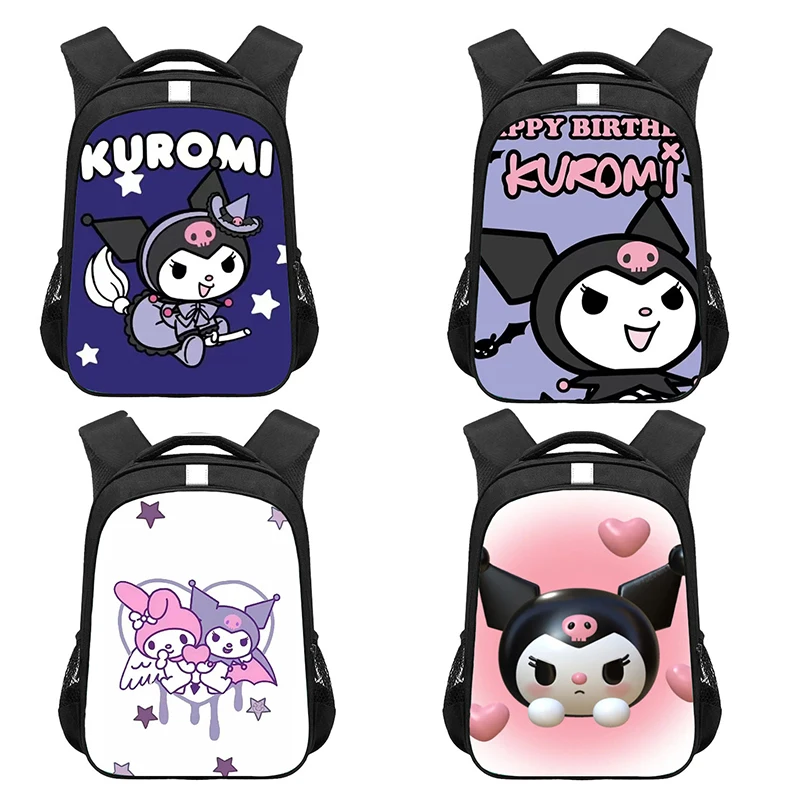 Sanrio Anime Kuromi Backpack Kindergarten Student School Bag Reflector Strip Kawaii Cartoon Large Capacity Wear Resistance Gift
Sanrio Anime Kuromi Backpack Kindergarten Student School Bag Reflector Strip Kawaii Cartoon Large Capacity Wear Resistance Gift
