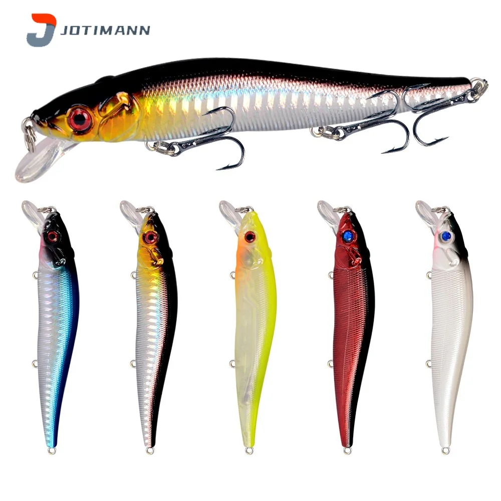 JOTIMANN Mino Artificial Fishing Lure Carp Striped Fake Baits Spinning Lures with Hooks Deep Diving Sea Trolling Fishing Gear
JOTIMANN Mino Artificial Fishing Lure Carp Striped Fake Baits Spinning Lures with Hooks Deep Diving Sea Trolling Fishing Gear