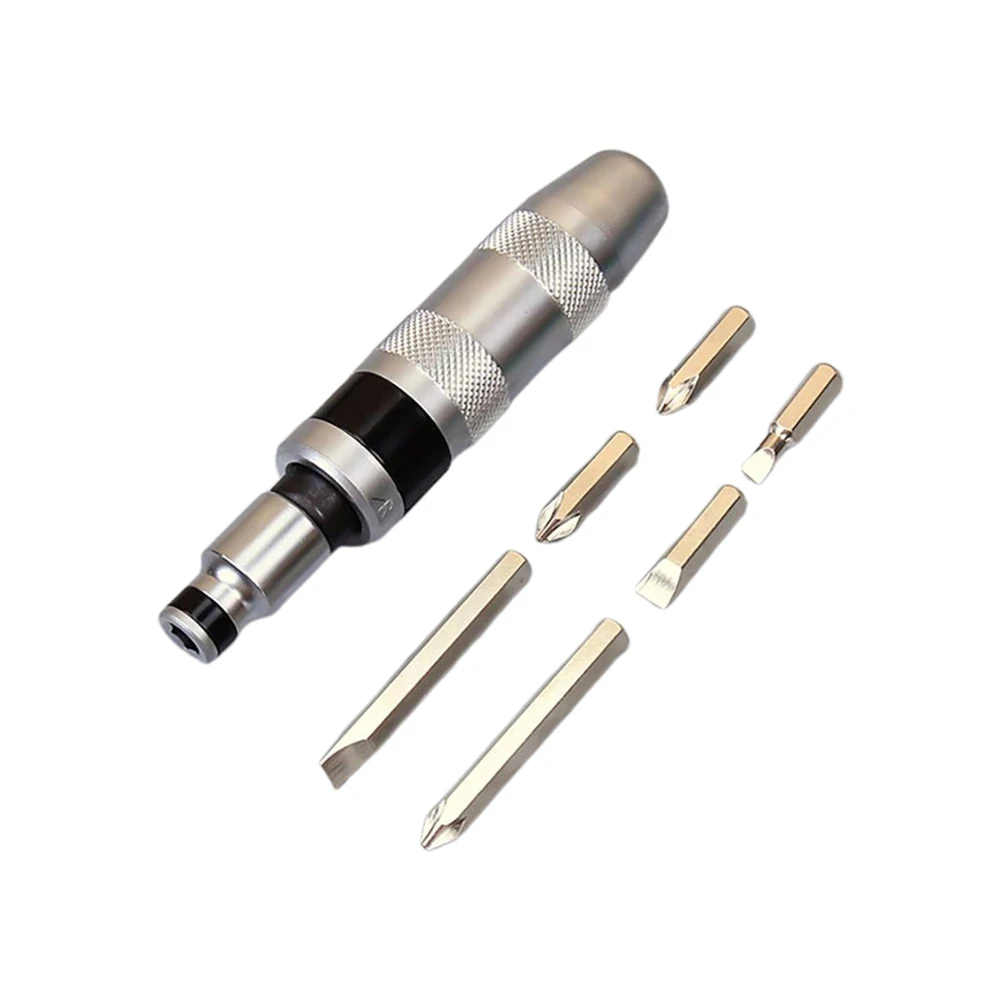 7 Pcs Screwdriver Bit Handle Set Multi-purpose Impact Screw Driver Chisel Socket Kit Heavy Duty Shock For Repairing Hand Tools
7 Pcs Screwdriver Bit Handle Set Multi-purpose Impact Screw Driver Chisel Socket Kit Heavy Duty Shock For Repairing Hand Tools