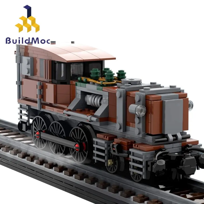 BuildMoc Technical City Train Building Block Steampunk Crocodile Locomotive Bricks DIY MOC Tech Toys Compatible For Children
BuildMoc Technical City Train Building Block Steampunk Crocodile Locomotive Bricks DIY MOC Tech Toys Compatible For Children