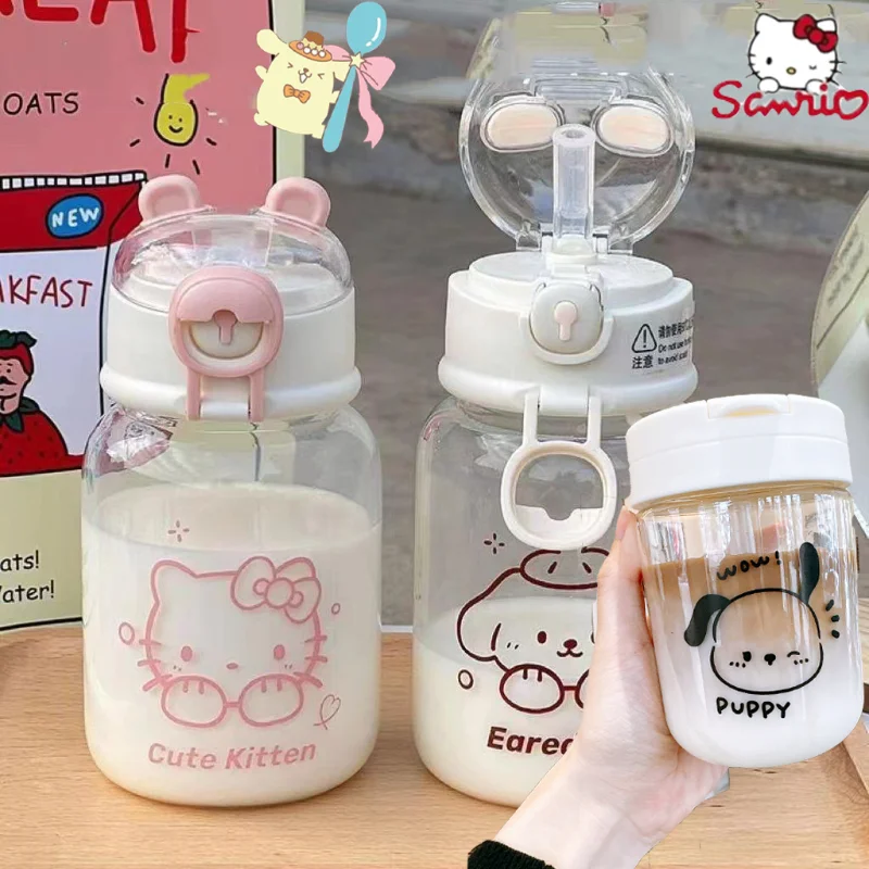 Kawaii Sanrio, Hello Kitty Pachacco 450 мл Милая бутылка для воды чашка мультфильм студенты дети портативная прозрачная бутылка для воды
Kawaii Sanrio, Hello Kitty Pachacco 450 мл Милая бутылка для воды чашка мультфильм студенты дети портативная прозрачная бутылка для воды