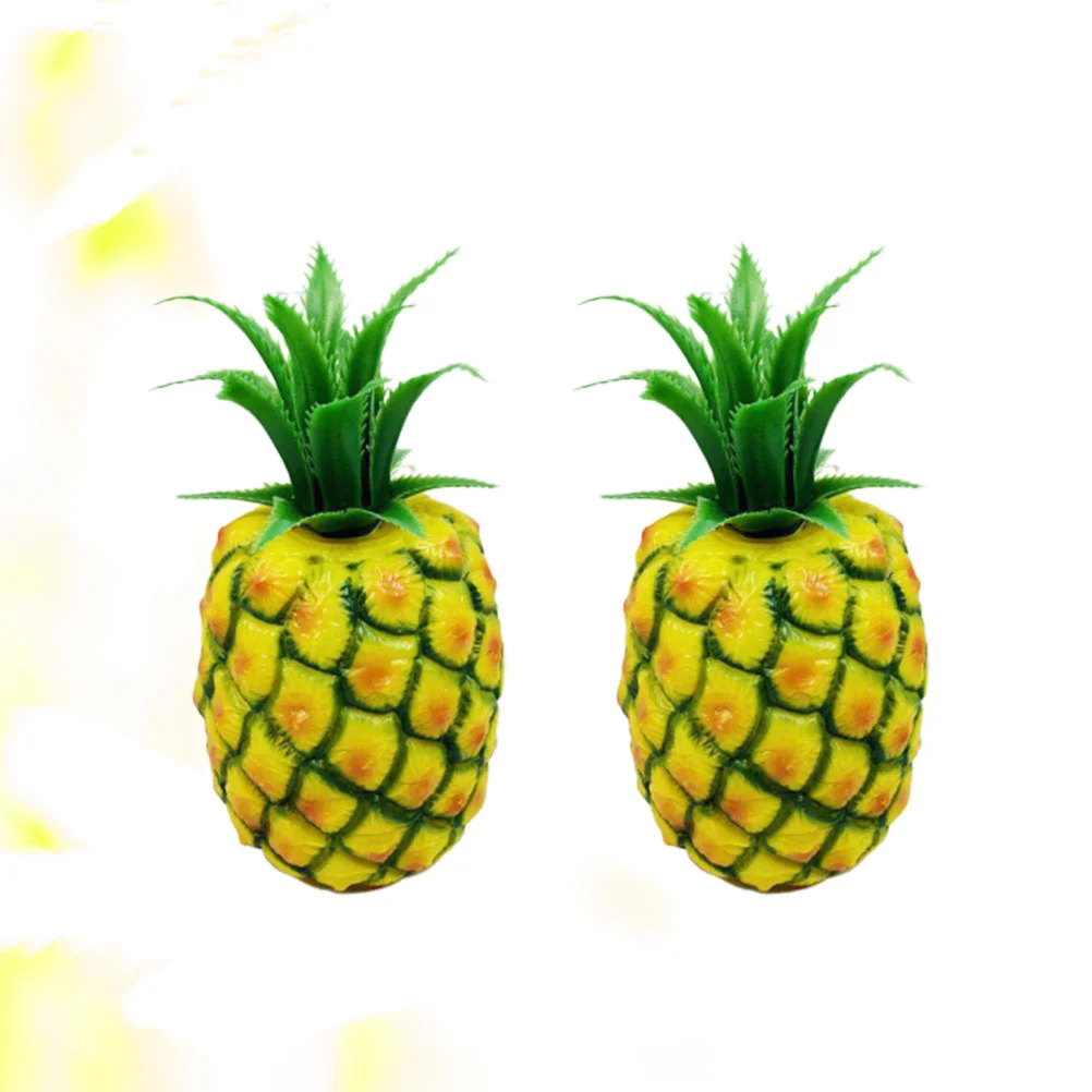 2 PCS Simulation Pineapple Model Imitation Artificial Fruit Ornaments Fruits Photo Props Toddler
2 PCS Simulation Pineapple Model Imitation Artificial Fruit Ornaments Fruits Photo Props Toddler