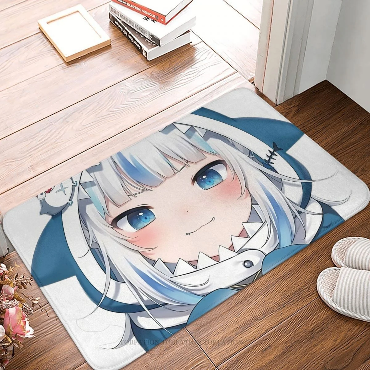 Hololive Bathroom Mat Gawr Gura Doormat Flannel Carpet Outdoor Rug Home Decoration
Hololive Bathroom Mat Gawr Gura Doormat Flannel Carpet Outdoor Rug Home Decoration