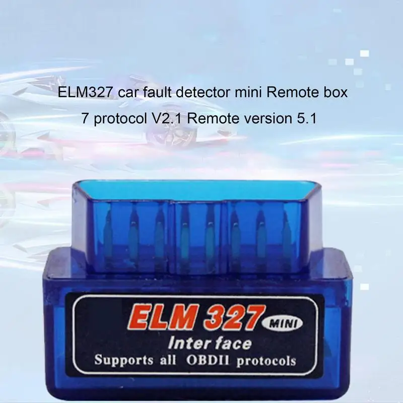 Mini V2.1 ELM 327 Blue tooth OBD Dual-Mode 5.1 Car Fault Detector Scanner Diagnostic Tool Car Fault Detector Scanner Tool
Mini V2.1 ELM 327 Blue tooth OBD Dual-Mode 5.1 Car Fault Detector Scanner Diagnostic Tool Car Fault Detector Scanner Tool