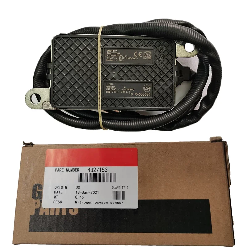 original 4327153 5WK96760A 5WK9 6760A Nitrogen oxide sensor for Cummins truck parts
original 4327153 5WK96760A 5WK9 6760A Nitrogen oxide sensor for Cummins truck parts