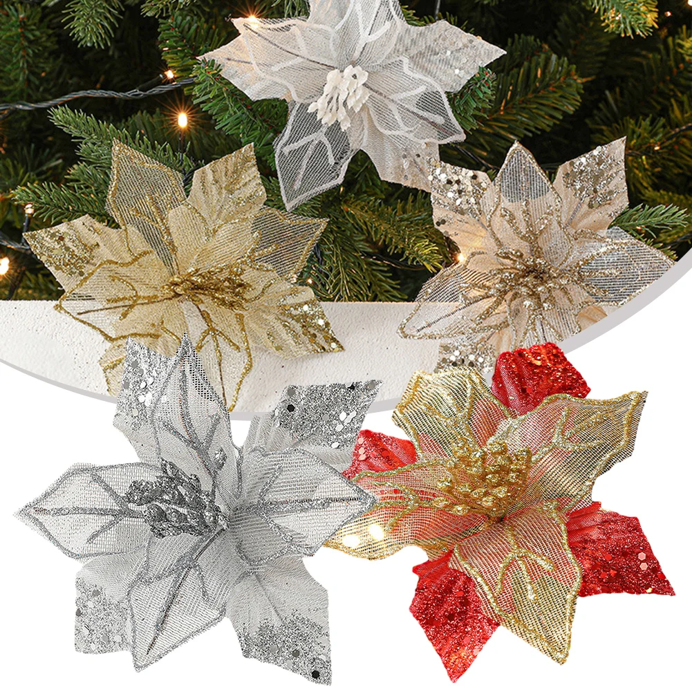 Christmas Fake Flowers Christmas Tree Decor Hanging Flower Wreath Christmas Simulated Decorative Flower Wedding Home Party Decor
Christmas Fake Flowers Christmas Tree Decor Hanging Flower Wreath Christmas Simulated Decorative Flower Wedding Home Party Decor