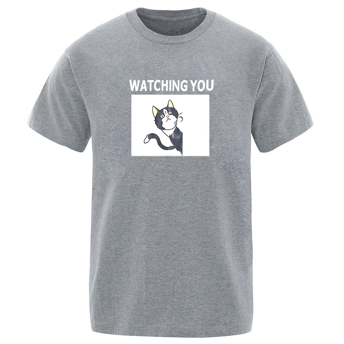 Мужские красивые Мультяшные футболки, Новинка лета 2022, Забавные футболки с аниме котом, новинка, мужской топ с коротким рукавом, Однотонная ...
Мужские красивые Мультяшные футболки, Новинка лета 2022, Забавные футболки с аниме котом, новинка, мужской топ с коротким рукавом, Однотонная ...