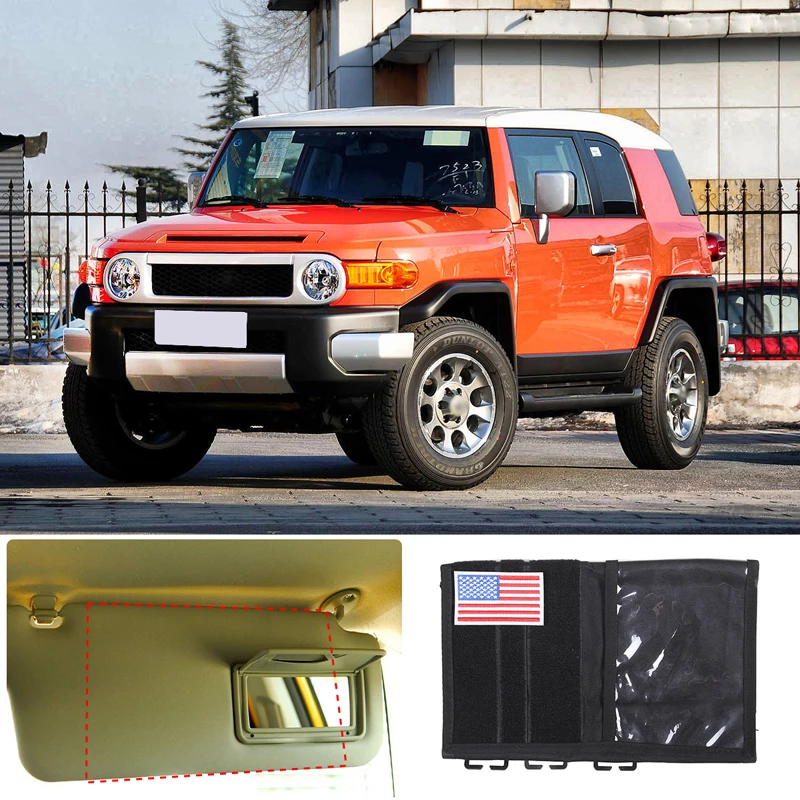 For Toyota Fj Cruiser 2007 -2021 Car Eyeglass Case Storage Rack Debris Bag Oxford Cloth /Nylon Webbing /Pvc Accessories 1pcs
For Toyota Fj Cruiser 2007 -2021 Car Eyeglass Case Storage Rack Debris Bag Oxford Cloth /Nylon Webbing /Pvc Accessories 1pcs
