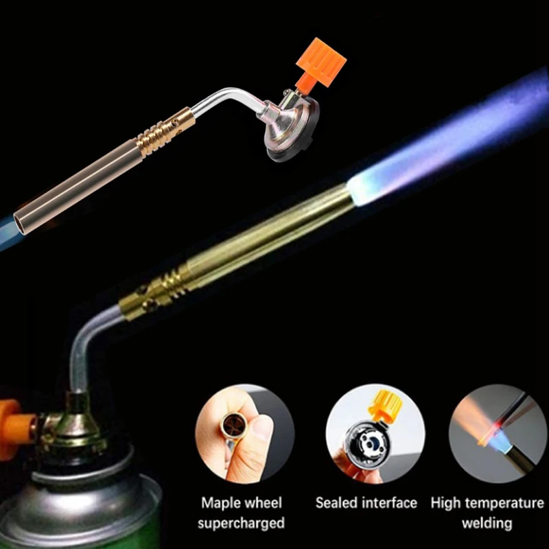 1PC High Temperature Portable Carbutane Gas Welding Torch Refrigerator Welding Oxygen-free Small Welding Torch
1PC High Temperature Portable Carbutane Gas Welding Torch Refrigerator Welding Oxygen-free Small Welding Torch