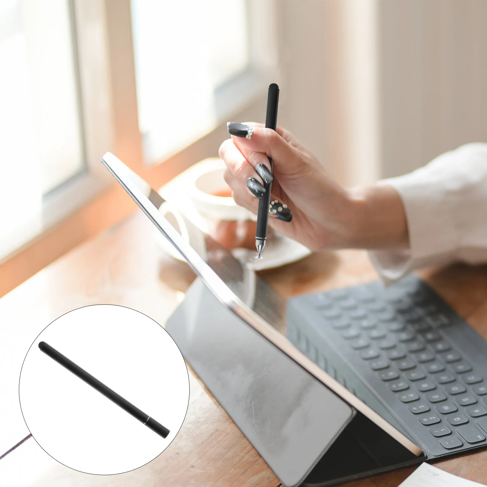 Phone Pen Black Pencilss Stylus Touch Screens Touchscreen Tablet Aluminum Cellphone Universal
Phone Pen Black Pencilss Stylus Touch Screens Touchscreen Tablet Aluminum Cellphone Universal
