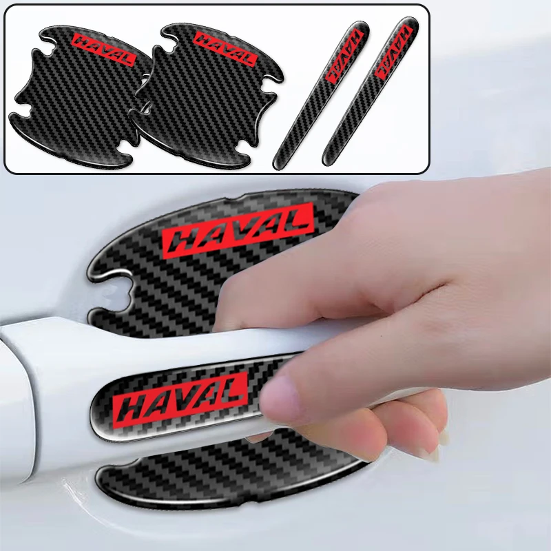 Carbon Fiber Car Door Handle Protector Anti-scratch Accessories for Haval Jolion H6 H2 H3 H9 H6-Coupe First-love Korna
Carbon Fiber Car Door Handle Protector Anti-scratch Accessories for Haval Jolion H6 H2 H3 H9 H6-Coupe First-love Korna