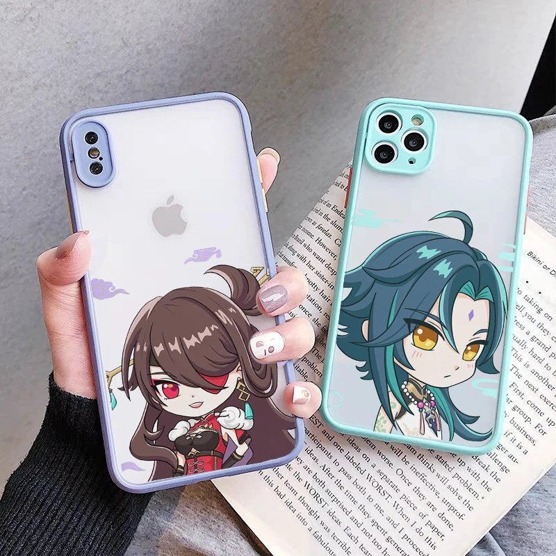 Genshin impact Anime Phone Case For iPhone 12 11 Pro MAX XR XS 7 SE20 13 X 8 6 Plus Cute Clear Hard Matte Cover Shockproof Shell
Genshin impact Anime Phone Case For iPhone 12 11 Pro MAX XR XS 7 SE20 13 X 8 6 Plus Cute Clear Hard Matte Cover Shockproof Shell