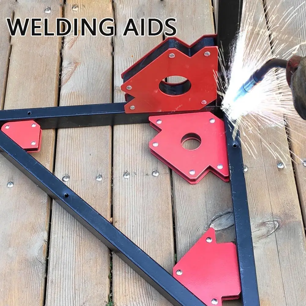 1pcs 25lbs Welding Magnetic Holder Strong Magnet 3 Power Welder Tool Soldering Locator Angle Positioner Q2s8
1pcs 25lbs Welding Magnetic Holder Strong Magnet 3 Power Welder Tool Soldering Locator Angle Positioner Q2s8