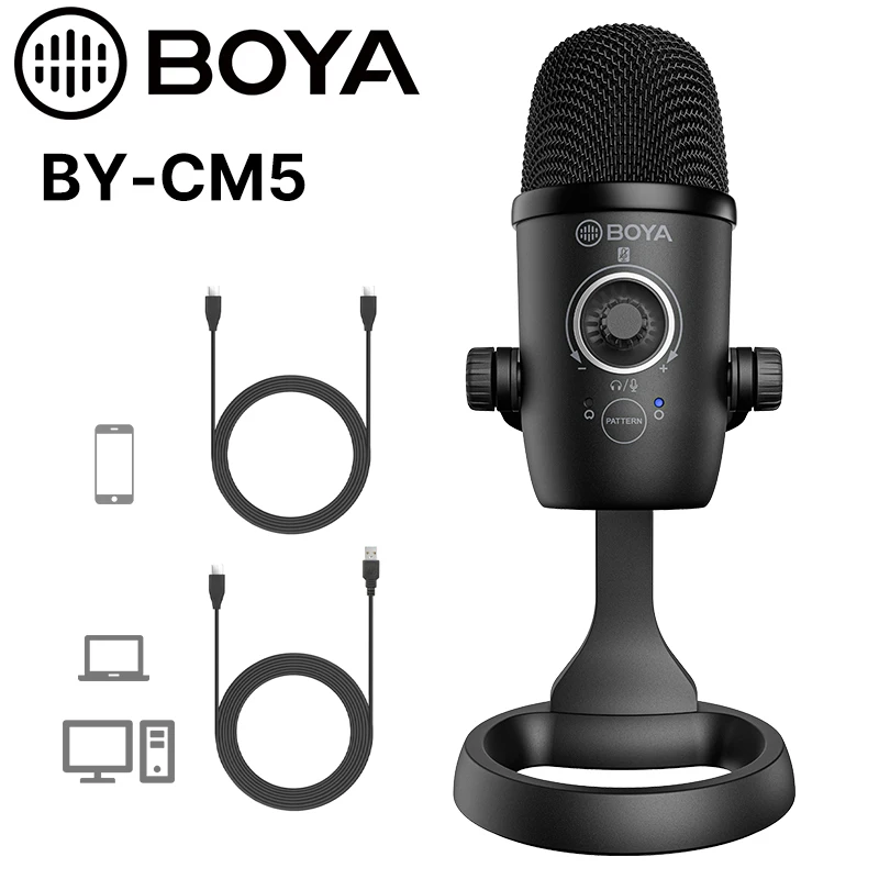 Микрофон Boya BY-CM5 USB, настольный микрофон для записи в реальном времени для смартфонов на Android, MAC, Windows, ноутбуков, ПК, микрофон с голосовым упра...
Микрофон Boya BY-CM5 USB, настольный микрофон для записи в реальном времени для смартфонов на Android, MAC, Windows, ноутбуков, ПК, микрофон с голосовым упра...