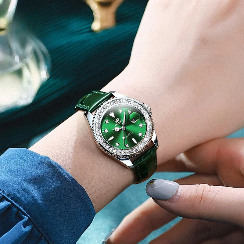 Couple Watches Men's Watches New Luxury Business Watch Men Waterproof Date Green Dial Watch Fashion Men's Clock Watch
Couple Watches Men's Watches New Luxury Business Watch Men Waterproof Date Green Dial Watch Fashion Men's Clock Watch