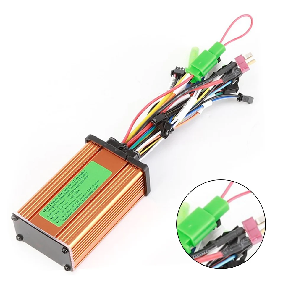 Electric Bicycle Controller 24V36V48V60V 250W350W400W Ebike Electric Bicycle Intelligent Brushless DC Motor Controller Parts
Electric Bicycle Controller 24V36V48V60V 250W350W400W Ebike Electric Bicycle Intelligent Brushless DC Motor Controller Parts