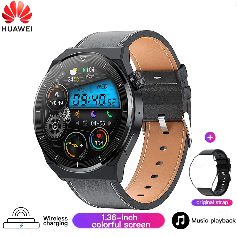 Huawei GT3 Pro NFC Smart Watch Men AMOLED 390*390 HD Screen Heart Rate Bluetooth Call IP68 Waterproof SmartWatch for Xiaomi
Huawei GT3 Pro NFC Smart Watch Men AMOLED 390*390 HD Screen Heart Rate Bluetooth Call IP68 Waterproof SmartWatch for Xiaomi
