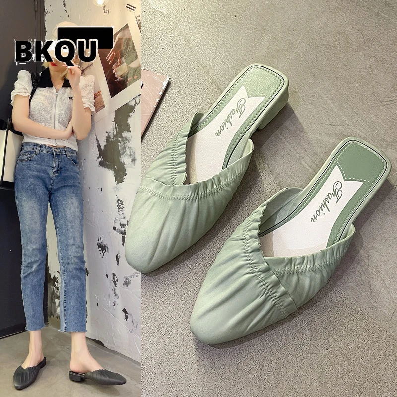 BKQU 2022 новые модные полутапочки женские летние полубуксирные внешние пластиковые сандалии с острым носком сандалии Baotou
BKQU 2022 новые модные полутапочки женские летние полубуксирные внешние пластиковые сандалии с острым носком сандалии Baotou