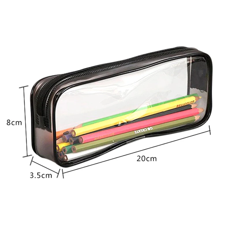 Soft Plastic Transparent Pencil Case Student Pvc Clear Pen Bag Transparent Bag High Quality New Arrival 2021
Soft Plastic Transparent Pencil Case Student Pvc Clear Pen Bag Transparent Bag High Quality New Arrival 2021