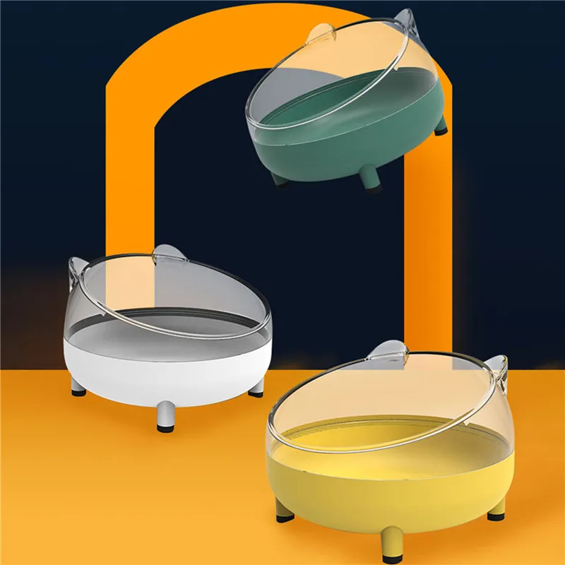 Creative Cat Feeding Bowl Separable Stainless Steel Pet Feeder/ Drinking Bowl for Small Medium Cat Dog Transparent Food Storager
Creative Cat Feeding Bowl Separable Stainless Steel Pet Feeder/ Drinking Bowl for Small Medium Cat Dog Transparent Food Storager