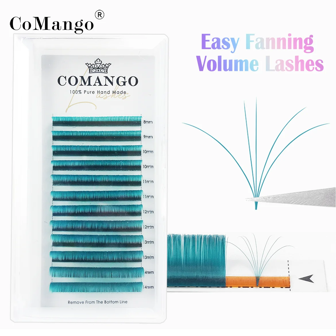 CoMango розовые синие фиолетовые цветные накладные ресницы Easy Fan искусственная норка Омбре цветные ресницы инструмент для макияжа 
CoMango розовые синие фиолетовые цветные накладные ресницы Easy Fan искусственная норка Омбре цветные ресницы инструмент для макияжа