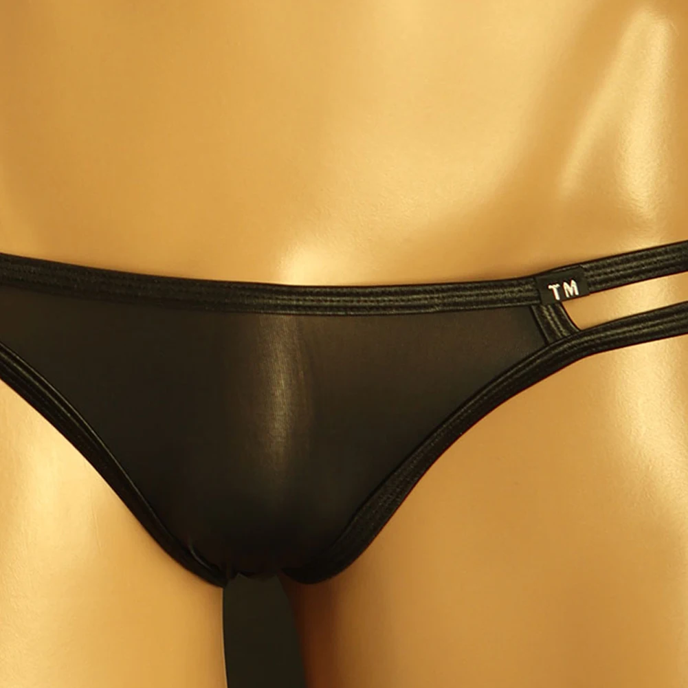 Men Hollow Out Exposed Butt Thong Ice Silk Sexy Men Underwear Low Rise G-String T-Back Panties Briefs Convex Pouch Gay Men Brief
Men Hollow Out Exposed Butt Thong Ice Silk Sexy Men Underwear Low Rise G-String T-Back Panties Briefs Convex Pouch Gay Men Brief