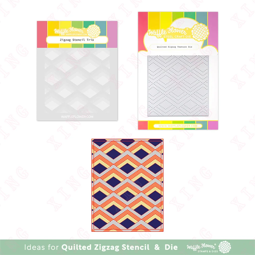 New Scrapbook Diary Album Decoration Embossed Stencil Metal Cutting Dies 2023 Diy Greeting Card Craft Quilted Zigzag Texture Die
New Scrapbook Diary Album Decoration Embossed Stencil Metal Cutting Dies 2023 Diy Greeting Card Craft Quilted Zigzag Texture Die
