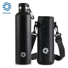 FEIJIAN Stainless Steel Thermos Bottle 1000ml Sports Flask Vacuum Insulated Water Bottle Leak Proof BPA Free