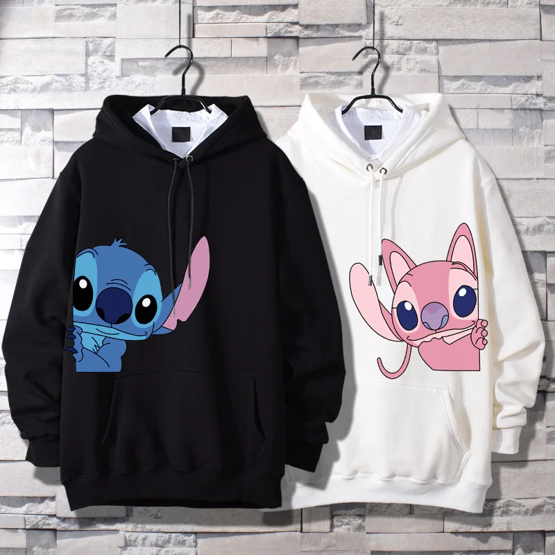 Stitch Clothes Disney Couple Loose Hooded Plus Size Sweater Winter Kawaii Clothes Fall 2022 Women Anime Hoodie
Stitch Clothes Disney Couple Loose Hooded Plus Size Sweater Winter Kawaii Clothes Fall 2022 Women Anime Hoodie