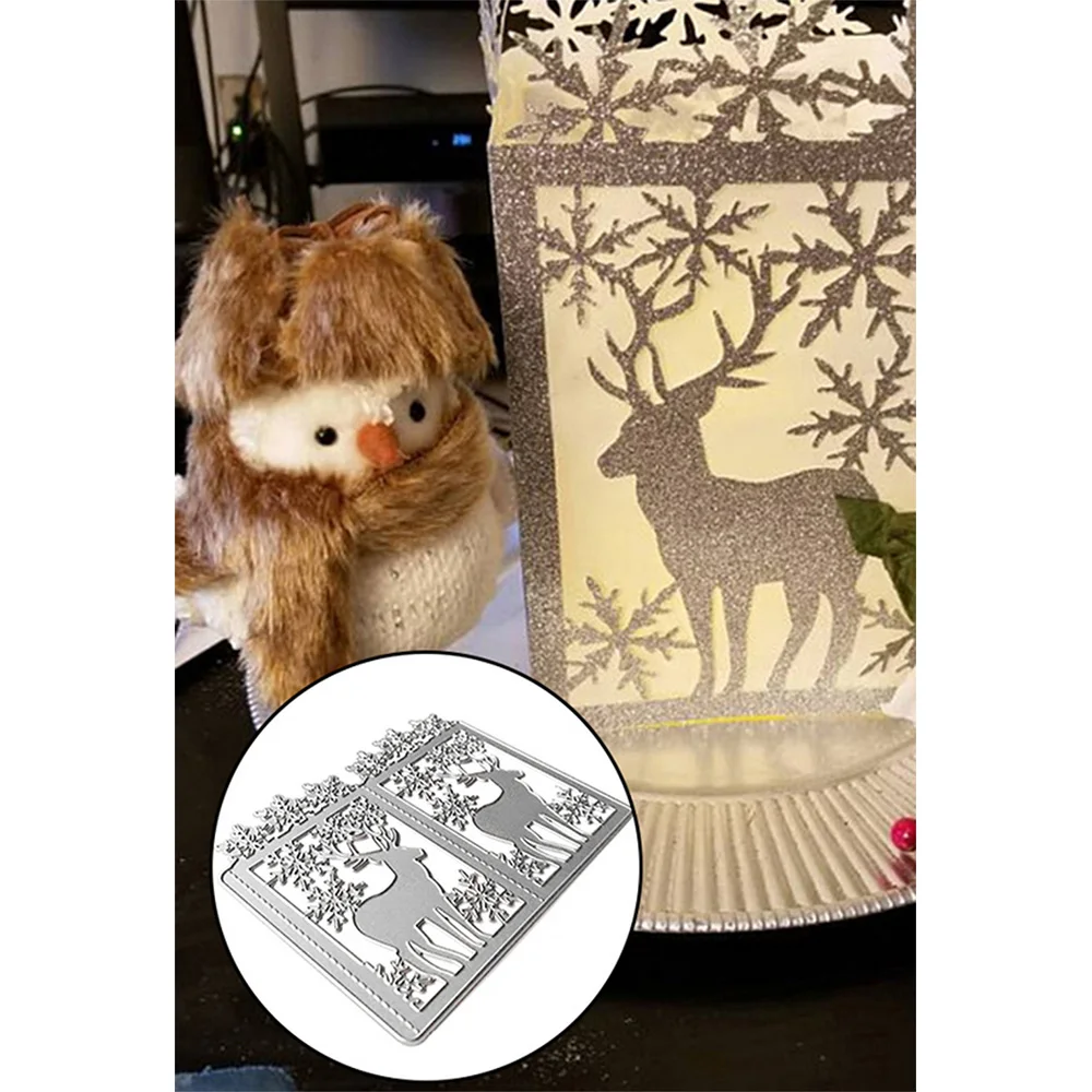 Craft Metal Cutting Dies Cut Die Dies 3D Christmas Deer Decorations Scrapbook Paper Craft Knife Dies Blade Punching Dies
Craft Metal Cutting Dies Cut Die Dies 3D Christmas Deer Decorations Scrapbook Paper Craft Knife Dies Blade Punching Dies