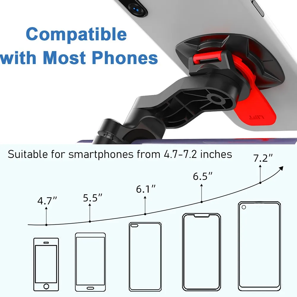 Moto Bicycle Handlebar Mount Bracket Simple Motorcycle Bike Phone Holder Stand 360° Rotatable Bike Smartphones Support Bracket
Moto Bicycle Handlebar Mount Bracket Simple Motorcycle Bike Phone Holder Stand 360° Rotatable Bike Smartphones Support Bracket