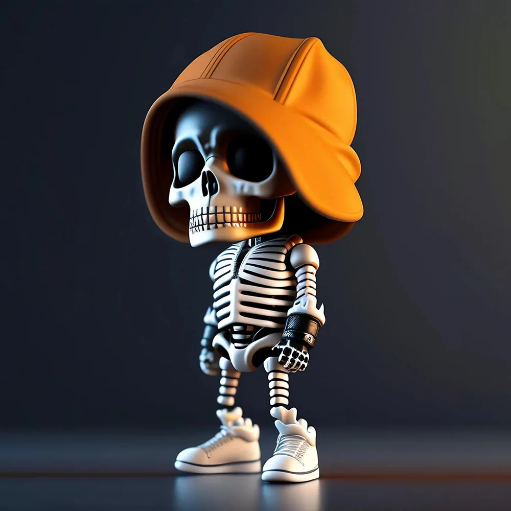 Resin Skeleton Dolls Figurines Household Resin Craft Ornament Suitable for Office Wine Cooler Decor
Resin Skeleton Dolls Figurines Household Resin Craft Ornament Suitable for Office Wine Cooler Decor