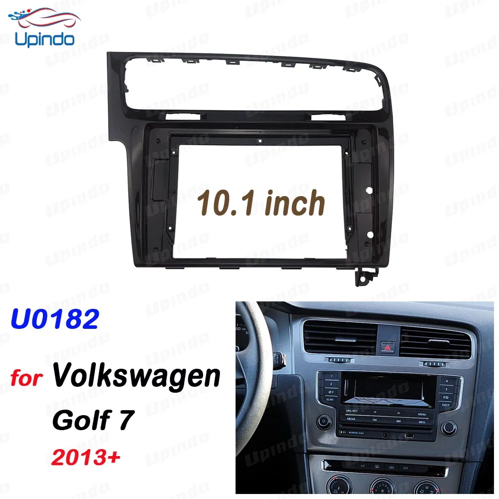 Рамка для автомобильного радиоприемника, 2 Din, 10,1 дюйма, для Volkswagen Golf 7 2013 +, комплект отделки из АБС-пластика для установки приборной панели
Рамка для автомобильного радиоприемника, 2 Din, 10,1 дюйма, для Volkswagen Golf 7 2013 +, комплект отделки из АБС-пластика для установки приборной панели
