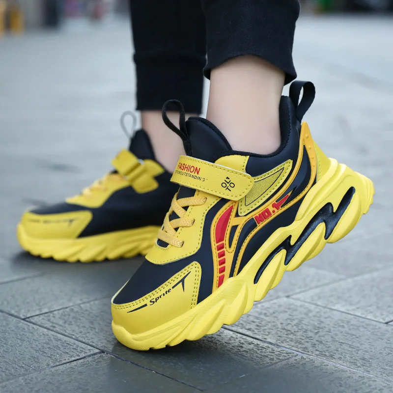 Autumn New Kids Sneakers Boys Leather Sports Shoes Lightweight Children Casual Shoes Boy Child Outdoor Jogging Walking Shoes
Autumn New Kids Sneakers Boys Leather Sports Shoes Lightweight Children Casual Shoes Boy Child Outdoor Jogging Walking Shoes
