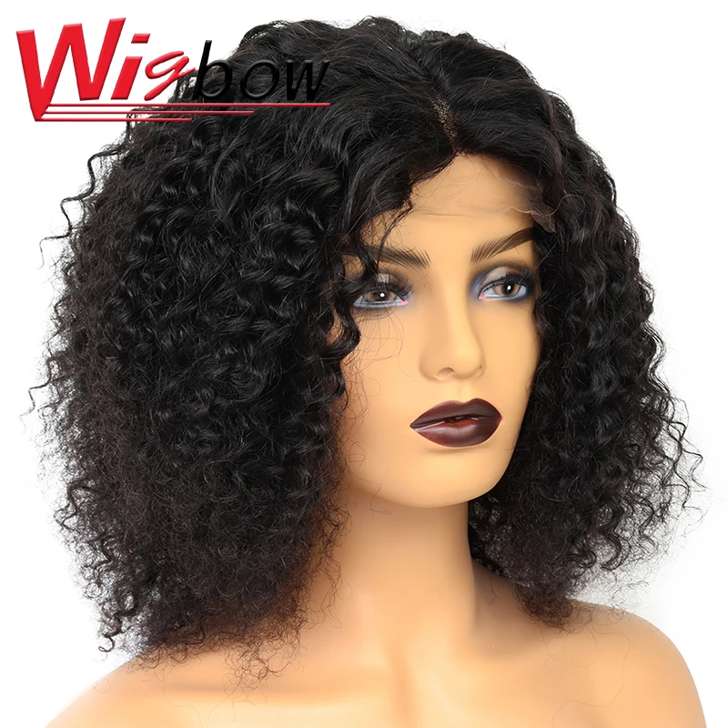Jerry Curly Closure Wig Short Curly Human Hair Wigs 4x4 Mid Part Remy Brazilian Hair 180% High Density Lace Wig with PrePlucked
Jerry Curly Closure Wig Short Curly Human Hair Wigs 4x4 Mid Part Remy Brazilian Hair 180% High Density Lace Wig with PrePlucked