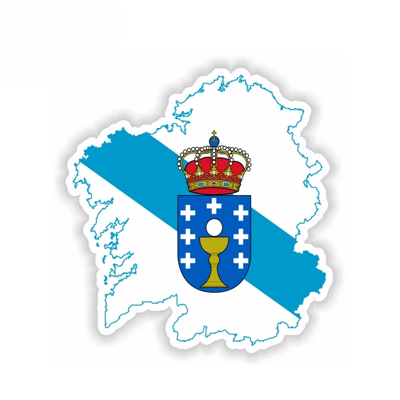Classic Fashion Car Sticker Galicia of Spain Accessories Vinyl Decal Cover Scratches for Prius Priora Suzuki Mercedes,14cm*13cm
Classic Fashion Car Sticker Galicia of Spain Accessories Vinyl Decal Cover Scratches for Prius Priora Suzuki Mercedes,14cm*13cm