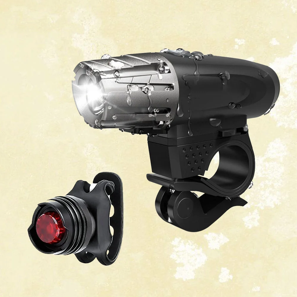Bike USB Rechargeable Front Headlight Tail Back Set for Mountain Bike Road Bike (Headlight+Taillight)
Bike USB Rechargeable Front Headlight Tail Back Set for Mountain Bike Road Bike (Headlight+Taillight)