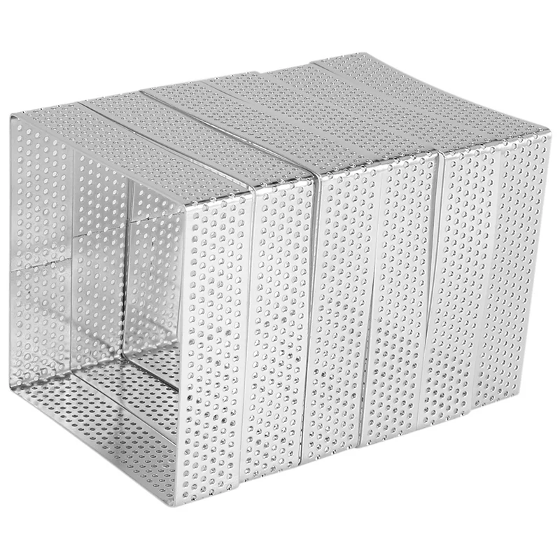 6 шт. квадратное пористое кольцо-тарелка из нержавеющей стали, нижняя башня, форма для пирога, инструменты для выпечки, французская выпечка, ...
6 шт. квадратное пористое кольцо-тарелка из нержавеющей стали, нижняя башня, форма для пирога, инструменты для выпечки, французская выпечка, ...