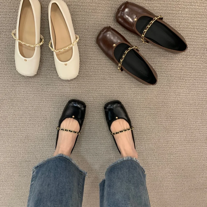 Square Toe Shoes Woman 2023 Casual Female Sneakers Modis Shallow Mouth Autumn Flats Slip-on All-Match New Retro Summer Cute Fall
Square Toe Shoes Woman 2023 Casual Female Sneakers Modis Shallow Mouth Autumn Flats Slip-on All-Match New Retro Summer Cute Fall