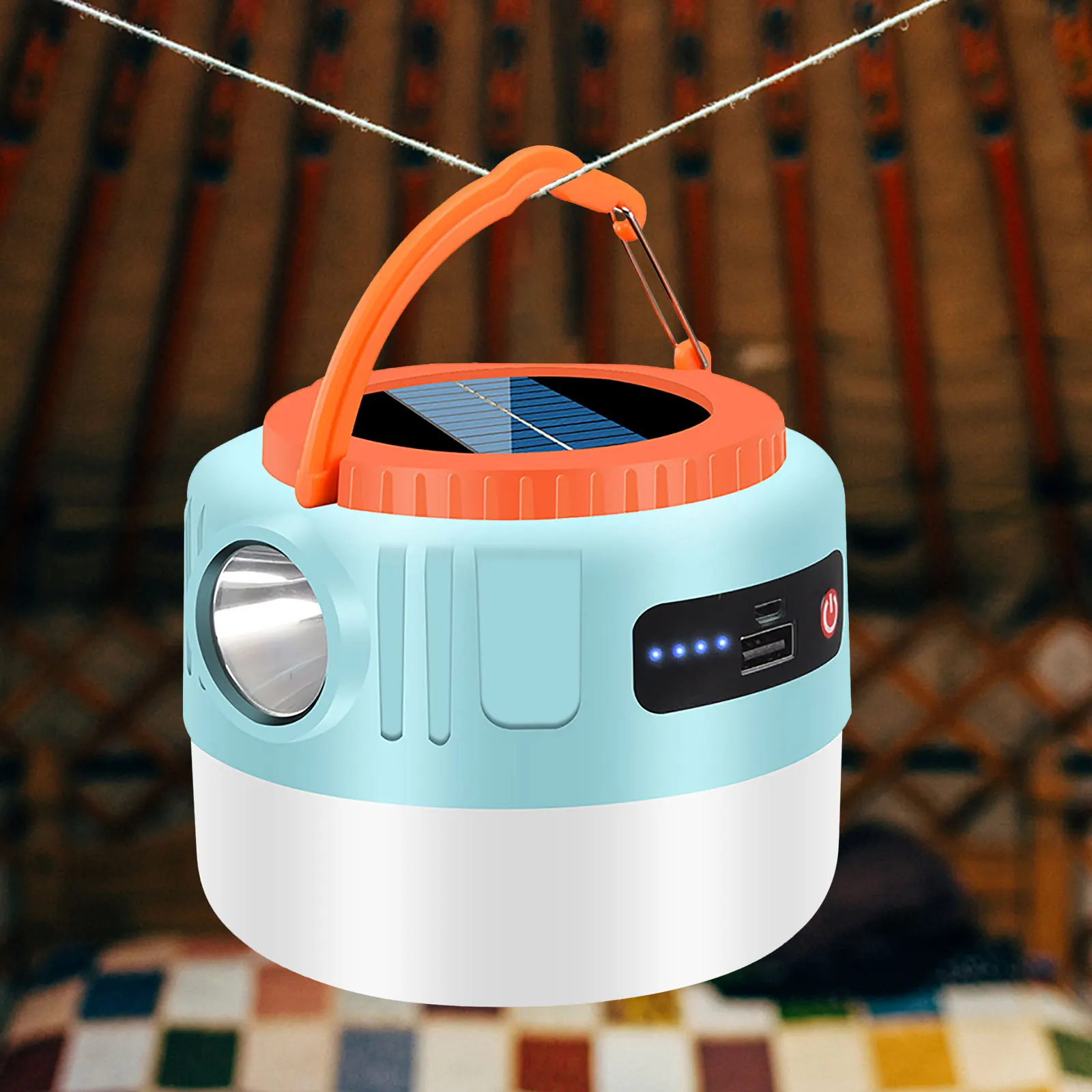 Уличная лампа на солнечной батарее с зарядкой от USB, фонарь для кемпинга, пешего туризма, аварисветильник освещение 
Уличная лампа на солнечной батарее с зарядкой от USB, фонарь для кемпинга, пешего туризма, аварисветильник освещение