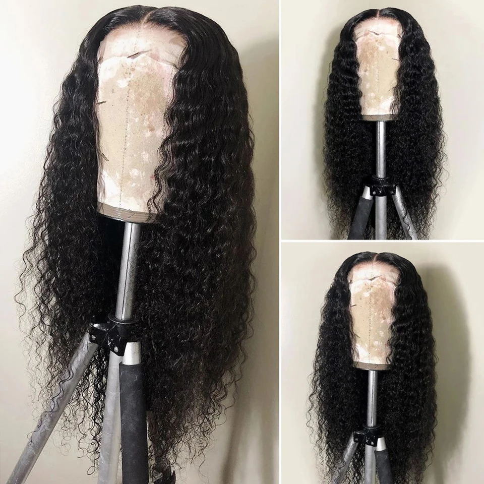 Preplucked Soft Glueless 180% Density Kinky Curly 26 Inch Long Black Lace Front Wig For Women Babyhair Natural Hairline Daily
Preplucked Soft Glueless 180% Density Kinky Curly 26 Inch Long Black Lace Front Wig For Women Babyhair Natural Hairline Daily
