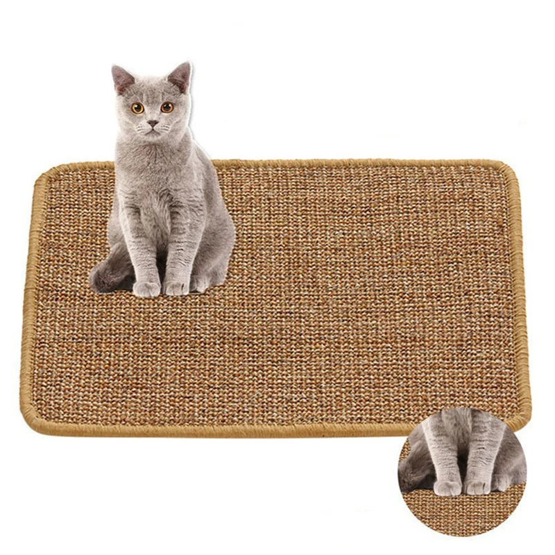 Natural Sisal Cat Scratch Pad Rug Pad Pet Floor Pad Sleeping Pad Carpet Table Leg Pad Cat Paw Pad Pet Play Toys Supplies Protect
Natural Sisal Cat Scratch Pad Rug Pad Pet Floor Pad Sleeping Pad Carpet Table Leg Pad Cat Paw Pad Pet Play Toys Supplies Protect