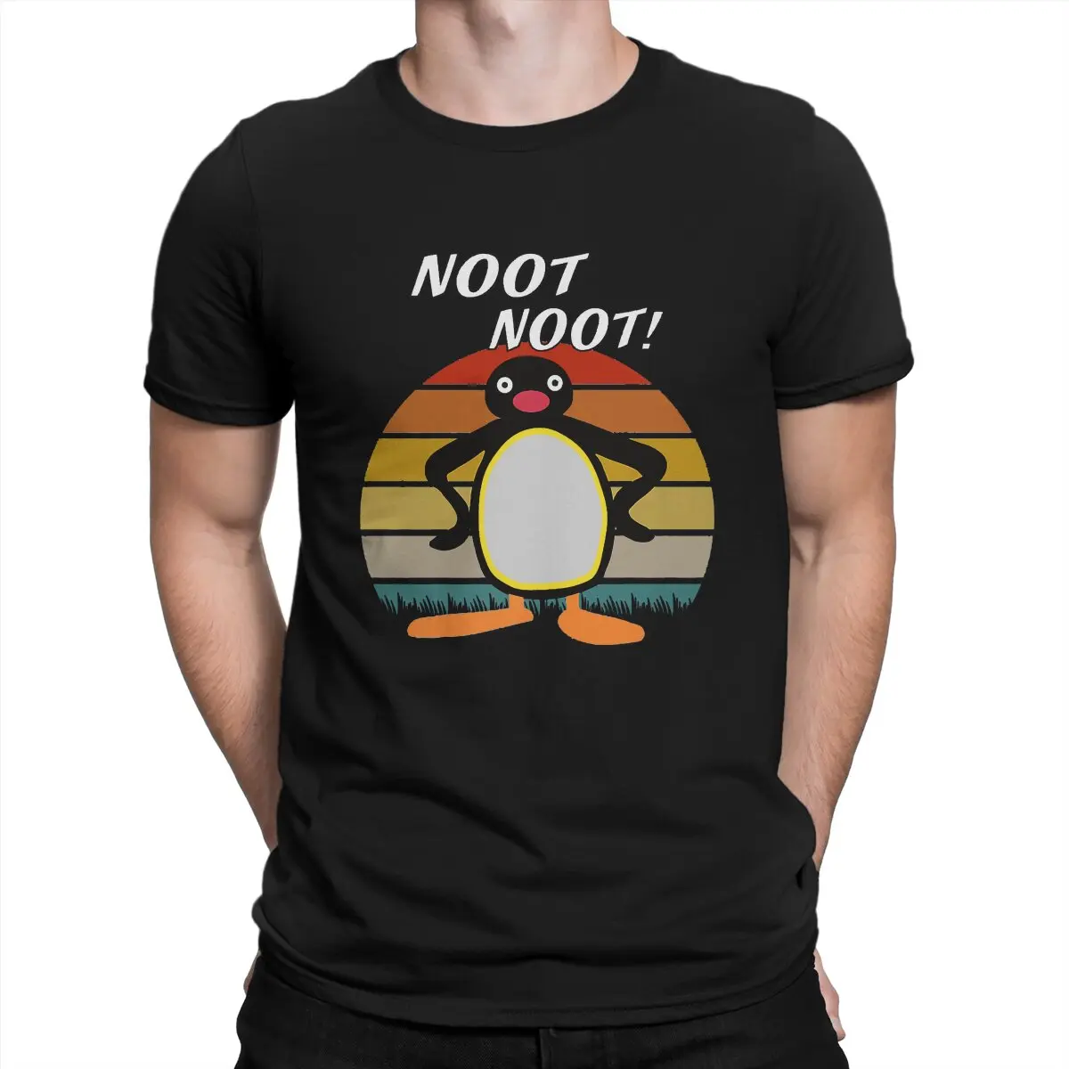 Noot Madafakas забавная Мужская футболка Pingu Пингвин аниме винтажная хлопковая Футболка с круглым вырезом
Noot Madafakas забавная Мужская футболка Pingu Пингвин аниме винтажная хлопковая Футболка с круглым вырезом