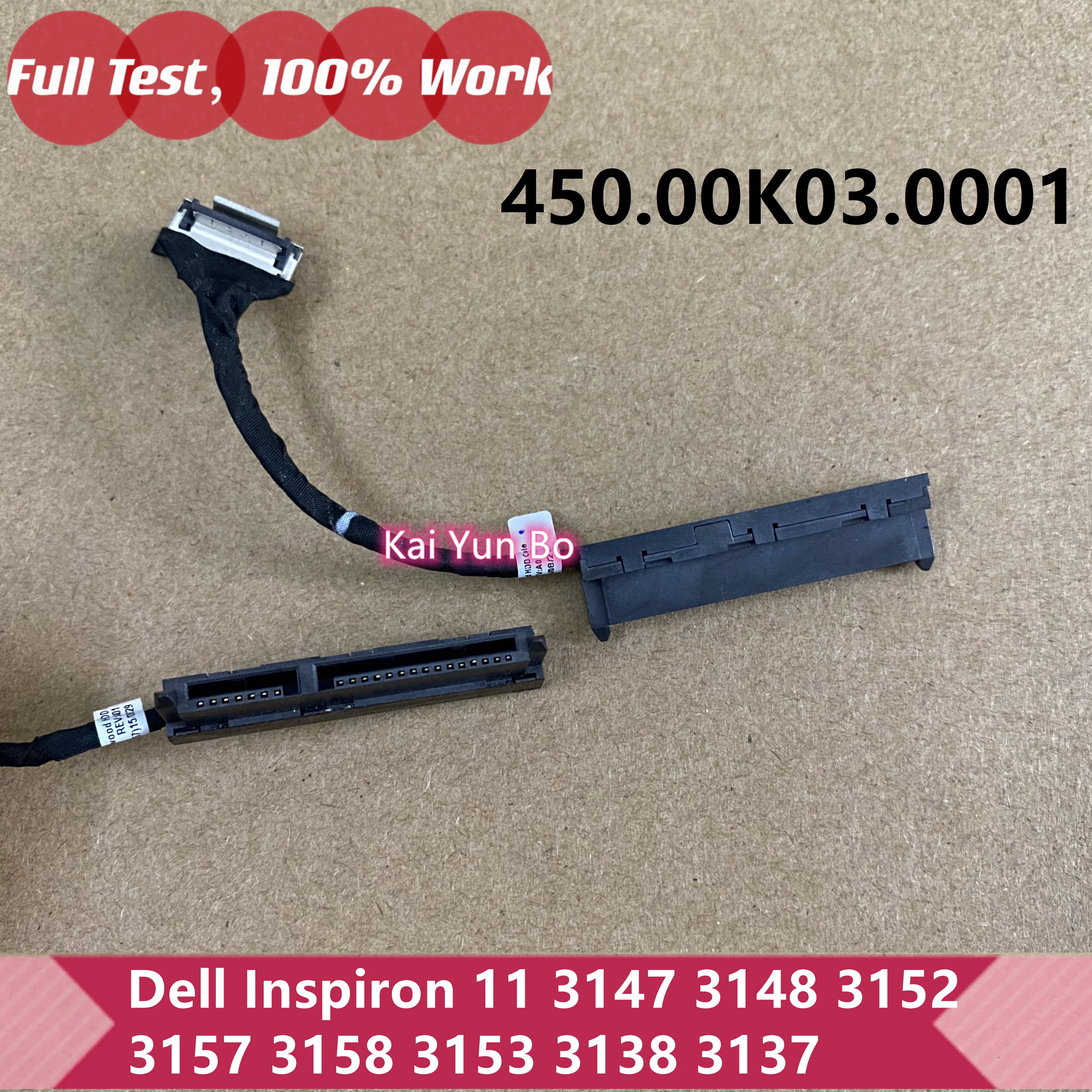 Подлинный Dell Inspiron 11 3147 3148 3152 3157 3158 3153 3138 3137 Жесткий диск для ноутбука SATA HDD SSD разъем 450.00K03.0001
Подлинный Dell Inspiron 11 3147 3148 3152 3157 3158 3153 3138 3137 Жесткий диск для ноутбука SATA HDD SSD разъем 450.00K03.0001