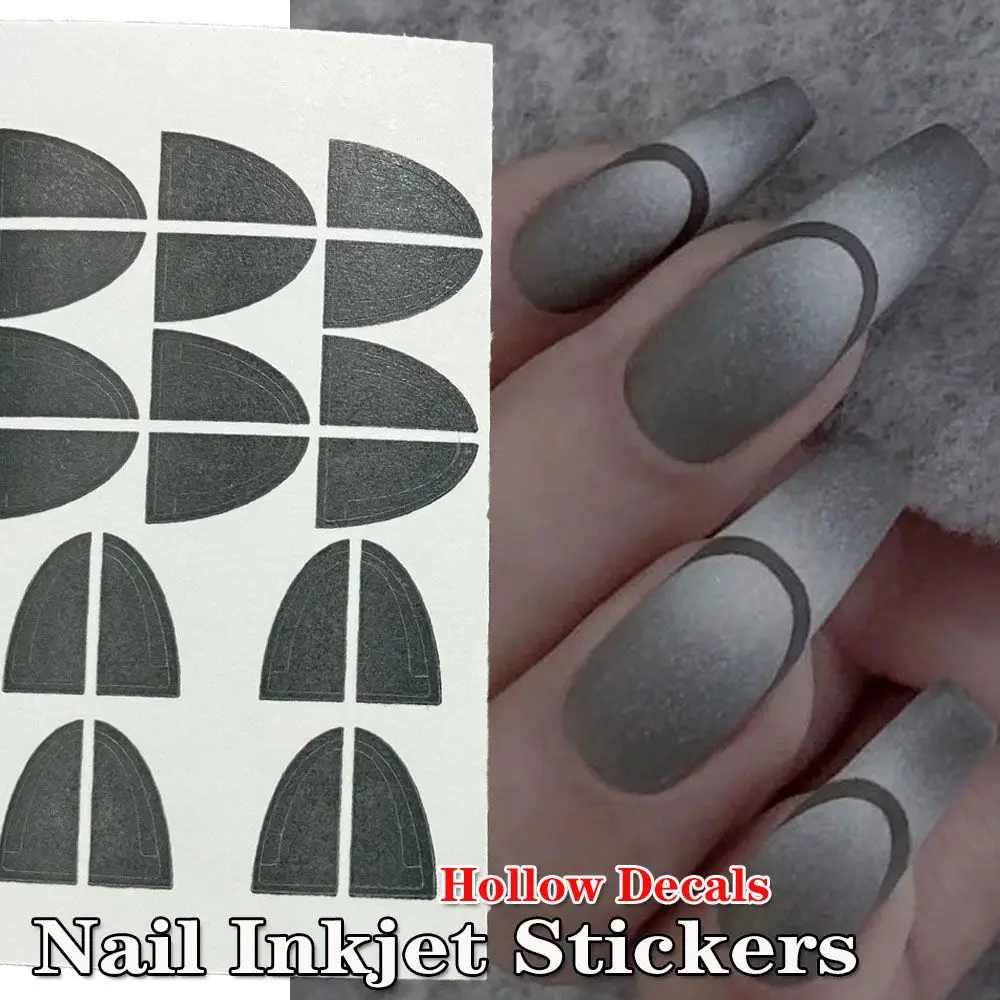 Nail Art Decorations Irregular Lines French Style Airbrush Inkjet Template Nail Stickers Pentagram Love Inkjet Decals
Nail Art Decorations Irregular Lines French Style Airbrush Inkjet Template Nail Stickers Pentagram Love Inkjet Decals